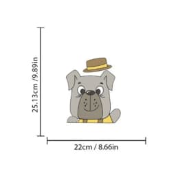 Dog Peeking Car Decal Car Window Decal Humorour Peep Animal Decorative Stickers For Wall Snowboard Motorcycle Computer