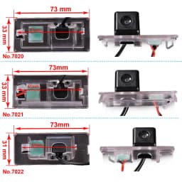CCD HD car reverse parking camera for BMW E53 X5 E46 318 316 2003 310 330 2005 Mini Cooper One Cabriolet R50 W10