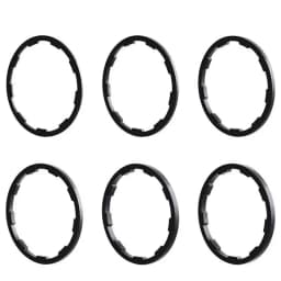 Gear Bike Spacer Light Bottom Bracket Spacer Flywheel Hub Spacer 1mm/1.5mm/ 1.85mm/ 2mm/ 2.18mm /2.35mm Bicycle Headset Washer