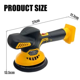 Cordless Car Polisher for Dewalt 20V Battery 6 Variable Speed 5000RPM Car Buffer Polisher for Car Detailing Waxing (No Battery)