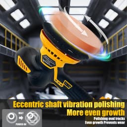 Car Polisher Electric Polishing Machine Replacement for Dewalt, Wireless Waxing Sanding Sealing Glaze Tool Sander Power Tools