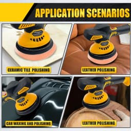 Car Polisher Electric Polishing Machine Replacement for Dewalt, Wireless Waxing Sanding Sealing Glaze Tool Sander Power Tools
