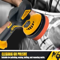 Car Polisher Electric Polishing Machine Replacement for Dewalt, Wireless Waxing Sanding Sealing Glaze Tool Sander Power Tools