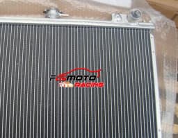 ALUMINUM RADIATOR & FAN For NISSAN Pintara Skyline R31 86-93 1986-1993 AUTO 1992 1991 1989 1988 1987 1986 86 87 88 89 90 91 92