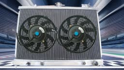 ALUMINUM RADIATOR & FAN For NISSAN Pintara Skyline R31 86-93 1986-1993 AUTO 1992 1991 1989 1988 1987 1986 86 87 88 89 90 91 92