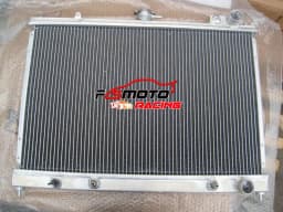 ALUMINUM RADIATOR & FAN For NISSAN Pintara Skyline R31 86-93 1986-1993 AUTO 1992 1991 1989 1988 1987 1986 86 87 88 89 90 91 92