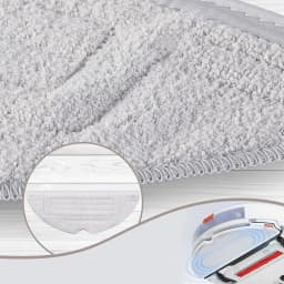 Mop Cloth For Roborock S8+ S8 ProS8 S8 PLUS Ultra G20 Pad Double vibration Mop Pad Vacuum Cleaner Robot Parts Accessories