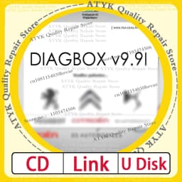 Diagbox 9.91 VM Version L-exia PP2000 Diagnostic software For P-eogeot diagbox car obd2 scanner Auto Repair Code reader Program