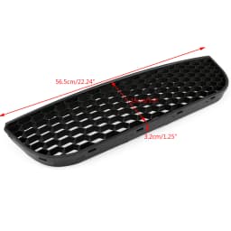 Artudatech Honeycomb Style Front Center Lower Bumper Grille Fit for VW Polo 9N3 GTI 2005-2009