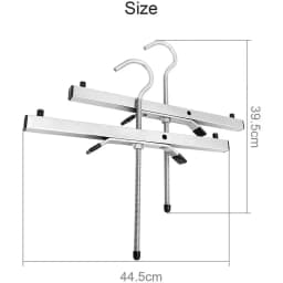 Heavy Duty Ladder Roof Rack Clamp Clamps 2 Locks Lockable Safe Ladders Rack Rail Bar Luggage Carrier with Lock Top Car Rack