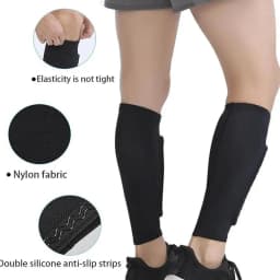 Ski Shin Pads Honeycomb Ski Shin Defender Shin Guards Breathable Shin Defender Ski Shin Pads Skiing Shin Guard For Ski Boots