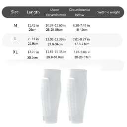 Ski Shin Pads Honeycomb Ski Shin Defender Shin Guards Breathable Shin Defender Ski Shin Pads Skiing Shin Guard For Ski Boots