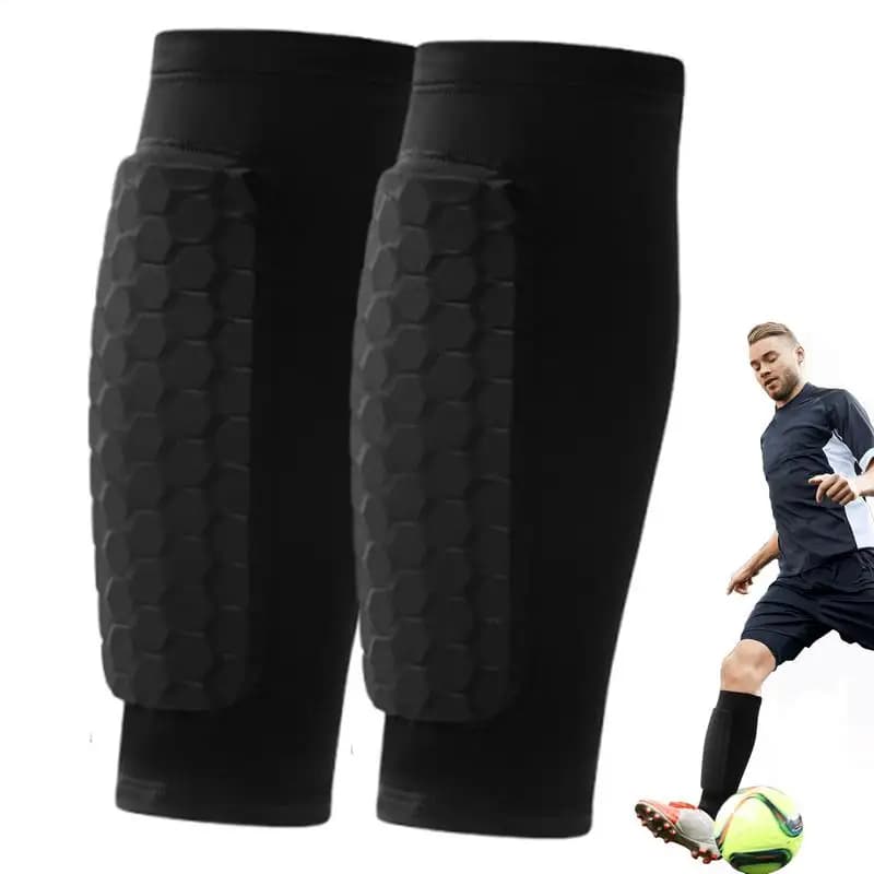 Ski Shin Pads Honeycomb Ski Shin Defender Shin Guards Breathable Shin Defender Ski Shin Pads Skiing Shin Guard For Ski Boots