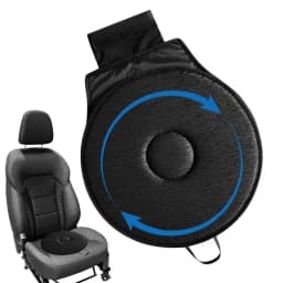 360 Swivel Seat Cushion Car Seat Aid Chair Seat Revolving Cushion Rotation Auto Memory Foam Pad Mat For Elderly Pregnant Woman