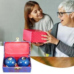 Baoding Balls Balls Hand Baoding Ball Massage Exercise Chinese Health Stress Hand Relief Sports Ball Yin-Yang