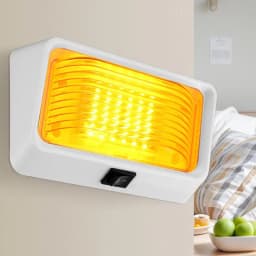 LED RV Porch Utility Light 12/14V Waterproof Rv LED Outdoor Light High Brightness RV Exterior Lamp Lighting Equipment For RV