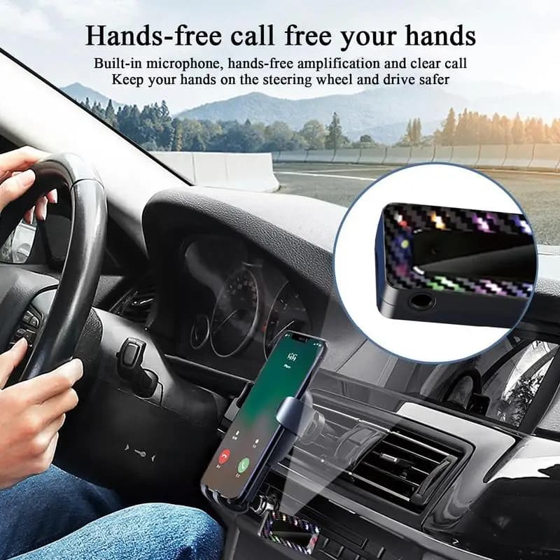 USB Adapter For Car Portable FM Transmitter For Audio Multifunctional Plug & Play USB Radio Adapter Audio Receiver For Car Home