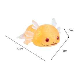 1/4PCS Squishy Stress Glitter Axolotl for Kids Adult Sugar Ball Stress Relief Birthday Party Favors Gift Easter Basket Filler