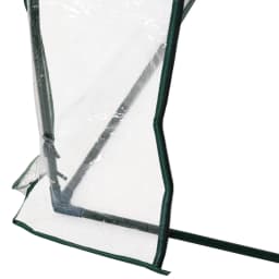 Transparent Pvc Tunnel Greenhouse Green Grow House Steel Frame 250 X 100 X 80cm
