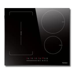 Karinear 4-Burner Induction Hob, 60cm Induction Hob Electric 3500W, Flex Zone, Plug-in Hob, 9 Power, Booster, Timer, 220V Plug