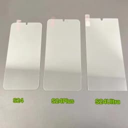 4PCS Full Cover Tempered Glass For Samsung Galaxy S24 Ultra S24 Plus Fingerprint Screen Protector S25Ultra Protective HD Glass