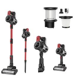 Cordless Vacuum with LED Work Light 6IN1 with accessory function Hand vacuum cleaner wireless HEPA