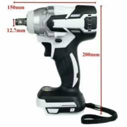 18V Brushless Impact Wrench Driver 1/2 inch Power Tool 588NM Kit Drill Screwdriver Power Tool Cordless Li-Ion Driver