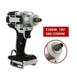 18V Brushless Impact Wrench Driver 1/2 inch Power Tool 588NM Kit Drill Screwdriver Power Tool Cordless Li-Ion Driver