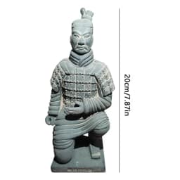 Collectibles Terracotta Warriors Statues Xian China Terracotta Warrior Clay Statues Chinese Cultural Decor China Qin Dynasty