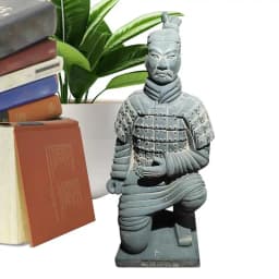 Collectibles Terracotta Warriors Statues Xian China Terracotta Warrior Clay Statues Chinese Cultural Decor China Qin Dynasty