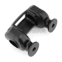 Handlebar Riser Top Cover for Harley Dyna Fat Bob Softail Fat Boy Motorcycle 1.25'' Clamps Handle Bar Riser Black Kit Aluminum