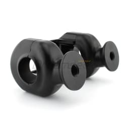 Handlebar Riser Top Cover for Harley Dyna Fat Bob Softail Fat Boy Motorcycle 1.25'' Clamps Handle Bar Riser Black Kit Aluminum
