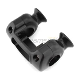 Handlebar Riser Top Cover for Harley Dyna Fat Bob Softail Fat Boy Motorcycle 1.25'' Clamps Handle Bar Riser Black Kit Aluminum