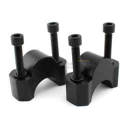 Pair Handlebar Riser Clamp Move Back for BMW S1000R 2021 2022 2023 Black Motorcycle Handle Bar Risers Mount Adapter CNC Aluminum