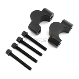 Pair Handlebar Riser Clamp Move Back for BMW S1000R 2021 2022 2023 Black Motorcycle Handle Bar Risers Mount Adapter CNC Aluminum