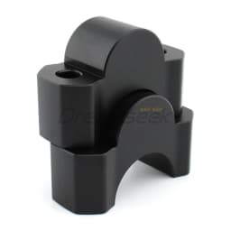 Pair Handlebar Riser Clamp Move Back for BMW S1000R 2021 2022 2023 Black Motorcycle Handle Bar Risers Mount Adapter CNC Aluminum
