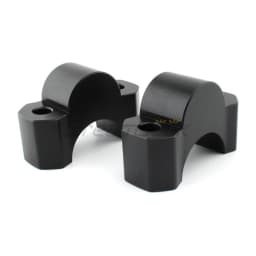 Pair Handlebar Riser Clamp Move Back for BMW S1000R 2021 2022 2023 Black Motorcycle Handle Bar Risers Mount Adapter CNC Aluminum
