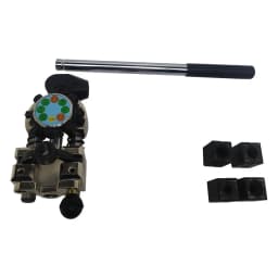 45 Degree Professional Brake pipe Flaring Tool Kit for Single, Bubble, and Double tube rolling , 3/16", 1/4", 5/16", 3/8"