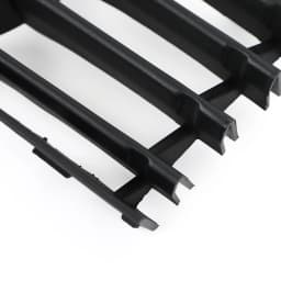 Artudatech 2pcs Bumper Fog Light Grille Grill Trim Cover Fit for Toyota Prius 2004-2009 05 06 07 08 Black