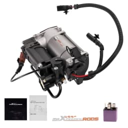 Airmatic Air Suspension Compressor Pump for Audi A8 D3 V6 V8 4E0616005H W/ Relay Shock Absorber Parts