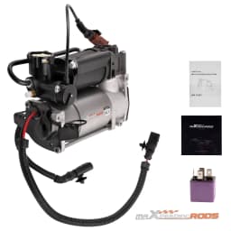 Airmatic Air Suspension Compressor Pump for Audi A8 D3 V6 V8 4E0616005H W/ Relay Shock Absorber Parts