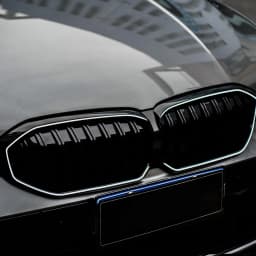Artudatech Diamond Black Silver Front Kidney Grille Grill Fit for BMW 3 Series G20 G21 2023-2024