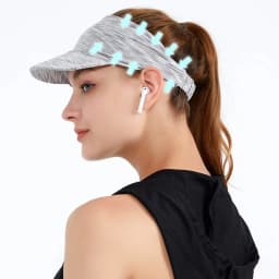 Sun Visor Elastic Sports Hat Tennis Golf Headband Cap Ladies Women Sun Vizor