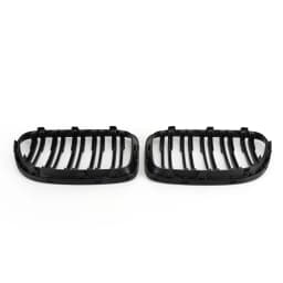 Artudatech Gloss Black Front Hood Kidney Grill Grille Fit for BMW X1 E84 2009-2014 SUV
