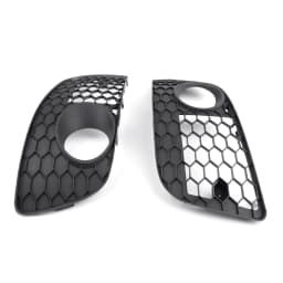 Artudatech Pair Front Bumper Fog Lamp Lights Grill Grille For VW GOLF MK5 GTI 2006-2009