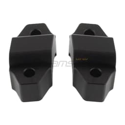 Handlebar Riser Clamp Mount for Yamaha MT-09 2015-2020 XSR900 2016-2024 Yamaha XT1200Z Super Tenere 2010-2024 Adapter Black