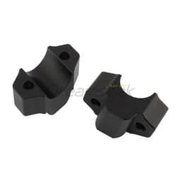 Handlebar Riser Clamp Mount for Yamaha MT-09 2015-2020 XSR900 2016-2024 Yamaha XT1200Z Super Tenere 2010-2024 Adapter Black