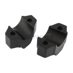 Handlebar Riser Clamp Mount for Yamaha MT-09 2015-2020 XSR900 2016-2024 Yamaha XT1200Z Super Tenere 2010-2024 Adapter Black