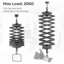 Photography 78inch/200cm Heavy-Duty Ceiling Wall Mount Boom Arm, Save Space, Stand For Ring Light Strobe Flash Camera Softbox