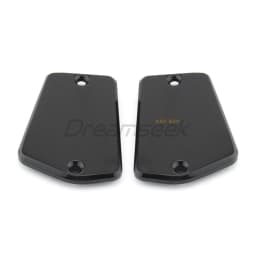 Front Brake Master Cylinder Cover for Yamaha VMAX V-MAX 1200 1985-2007 Motorcycle Black Clutch Fluid Reservoir Cap Aluminum